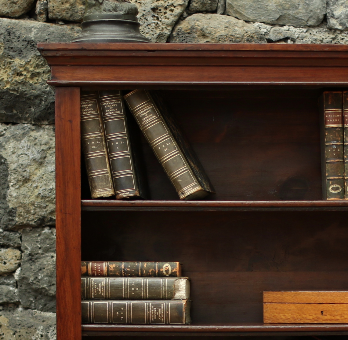 Small Georgian Oak Bookcase